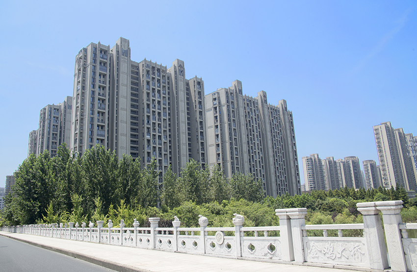 杭州顺发-堤香茗园幕墙工程